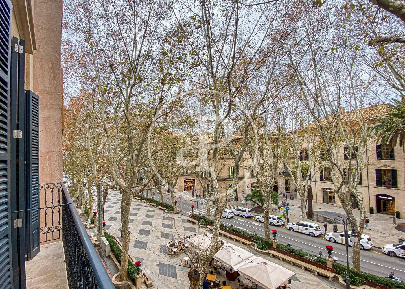 Außenansicht von Wohnung zur Miete in  Palma de Mallorca mit Klimaanlage und Heizung