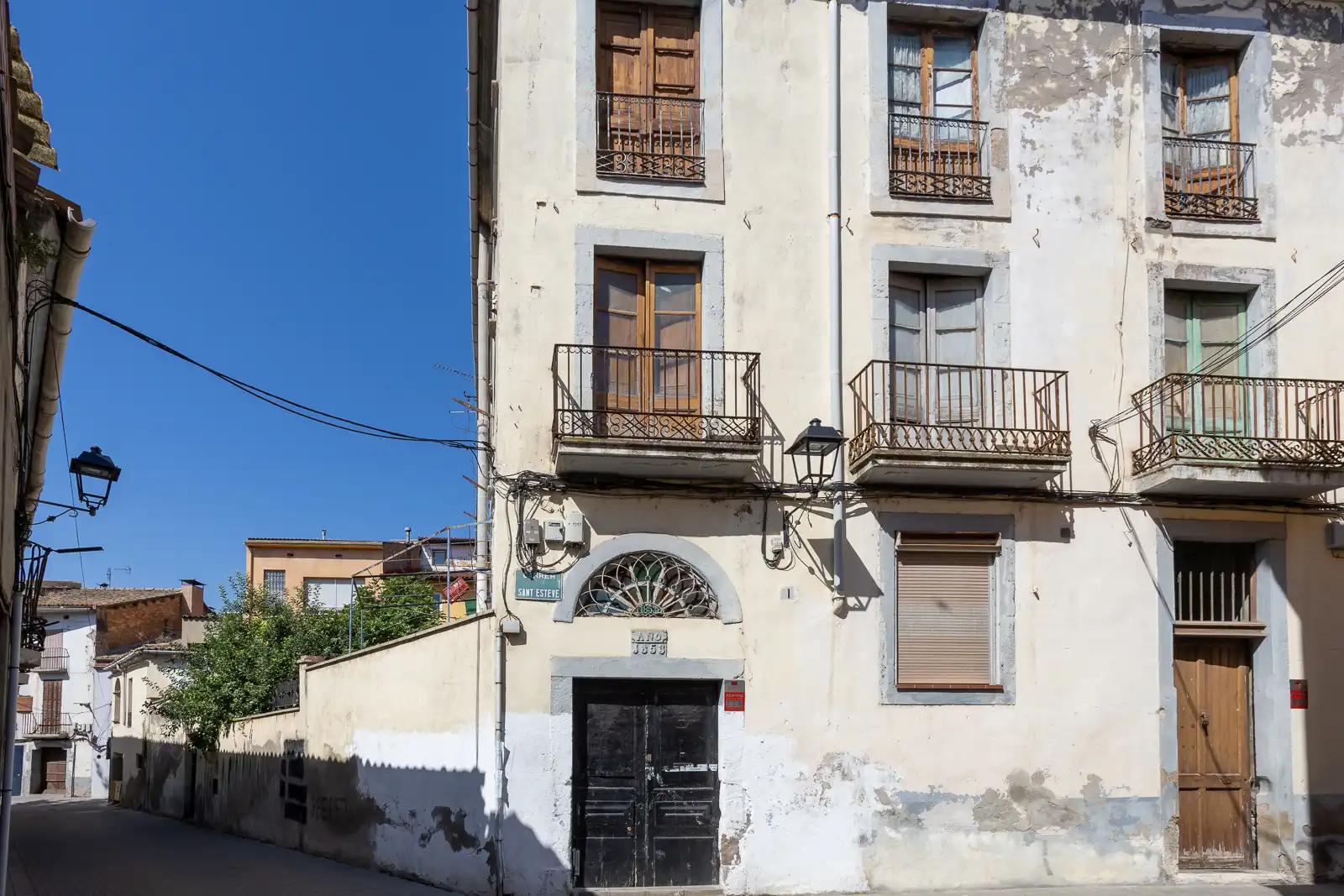 Exterior view of Houses for sale in Sallent  with Private garden, Balcony and Alarm