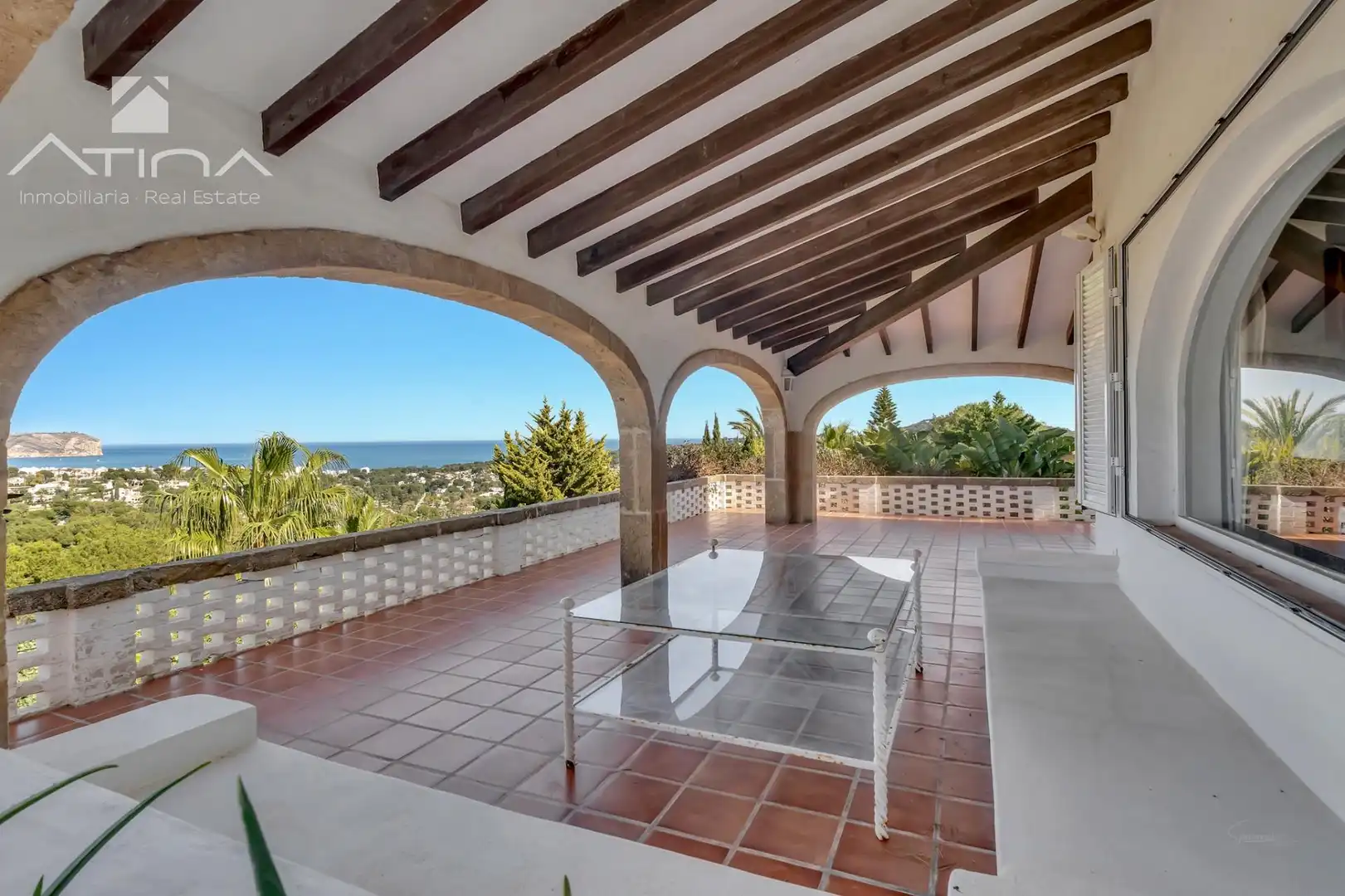 Terraza de Casa o chalet en venta en Jávea / Xàbia con Jardín privado, Terraza y Piscina
