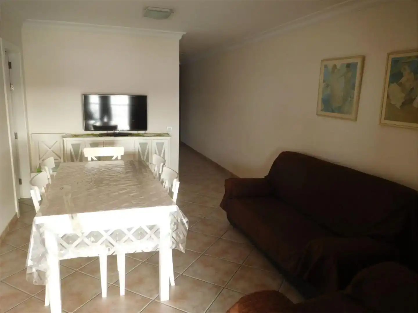 Wohnzimmer von Wohnung zur Miete in San Cristóbal de la Laguna mit Klimaanlage und Balkon