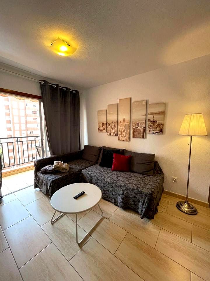 Sala d'estar de Pis de lloguer en  Santa Cruz de Tenerife Capital amb Moblat