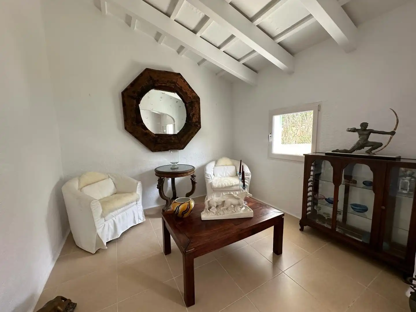 Sala d'estar de Casa o xalet en venda en Sant Lluís amb Jardí privat