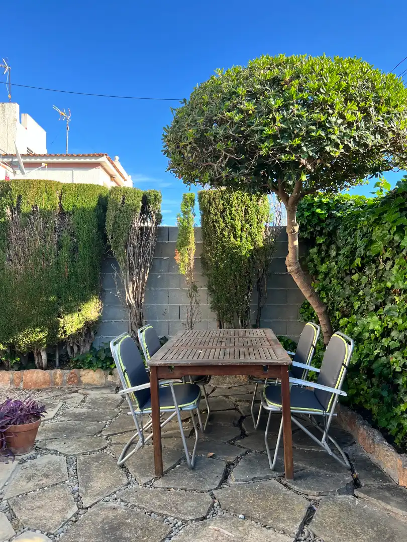 Terrassa de Casa adosada en venda en Torredembarra amb Aire condicionat, Jardí privat i Terrassa