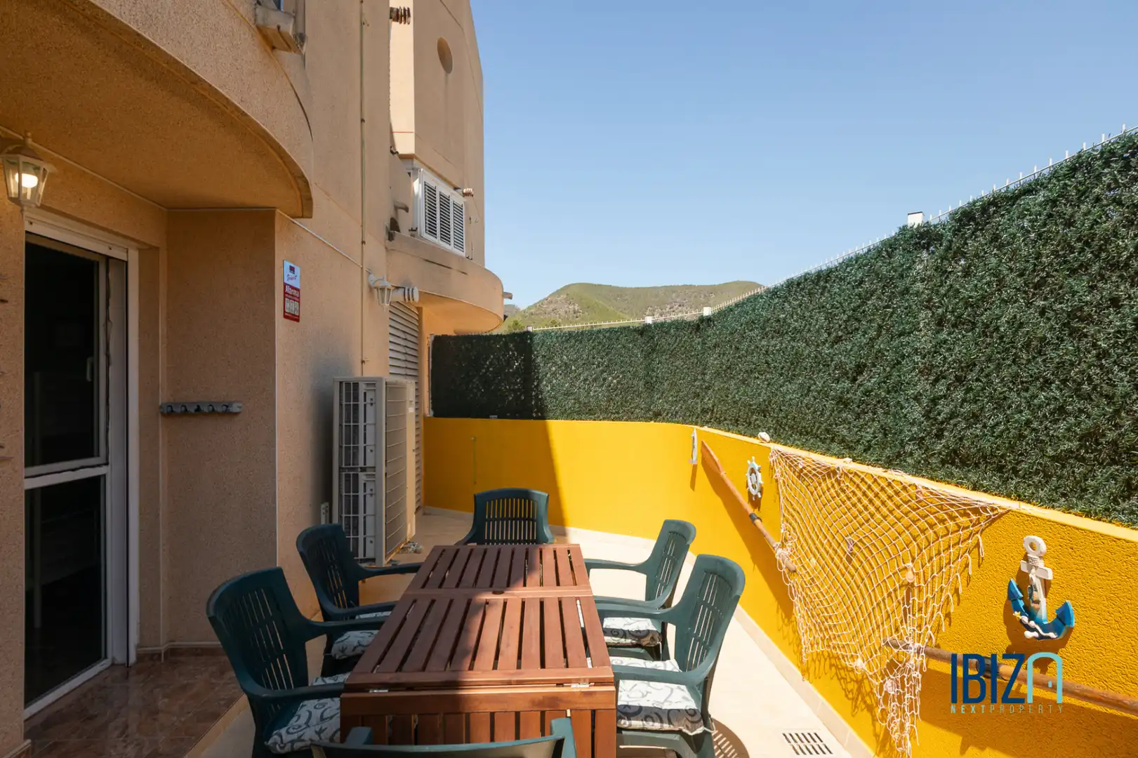 Terrasse von Wohnung zum Verkauf in Eivissa mit Klimaanlage, Heizung und Terrasse