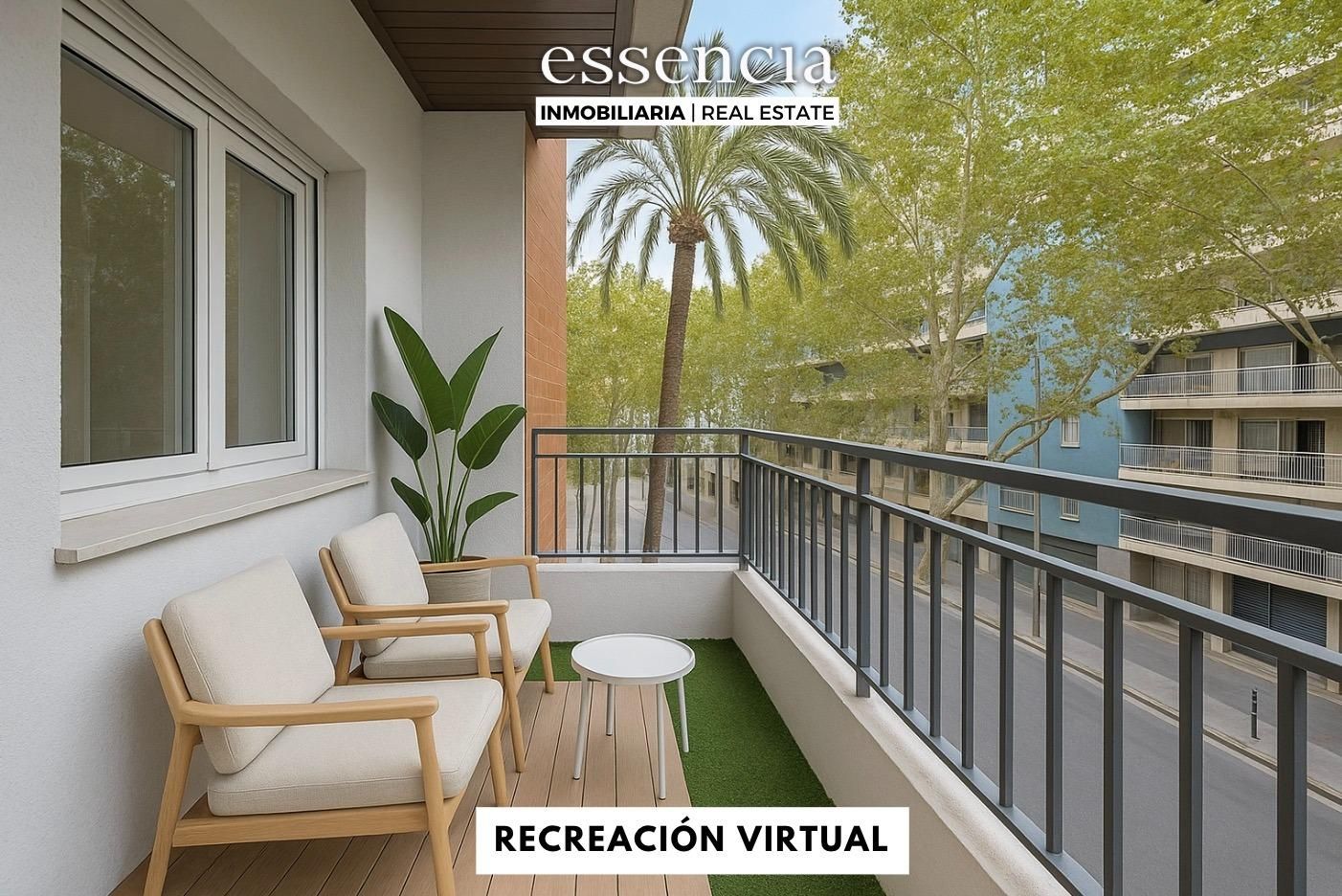 Terrace of Flat for sale in Gandia  with Terrace and Balcony