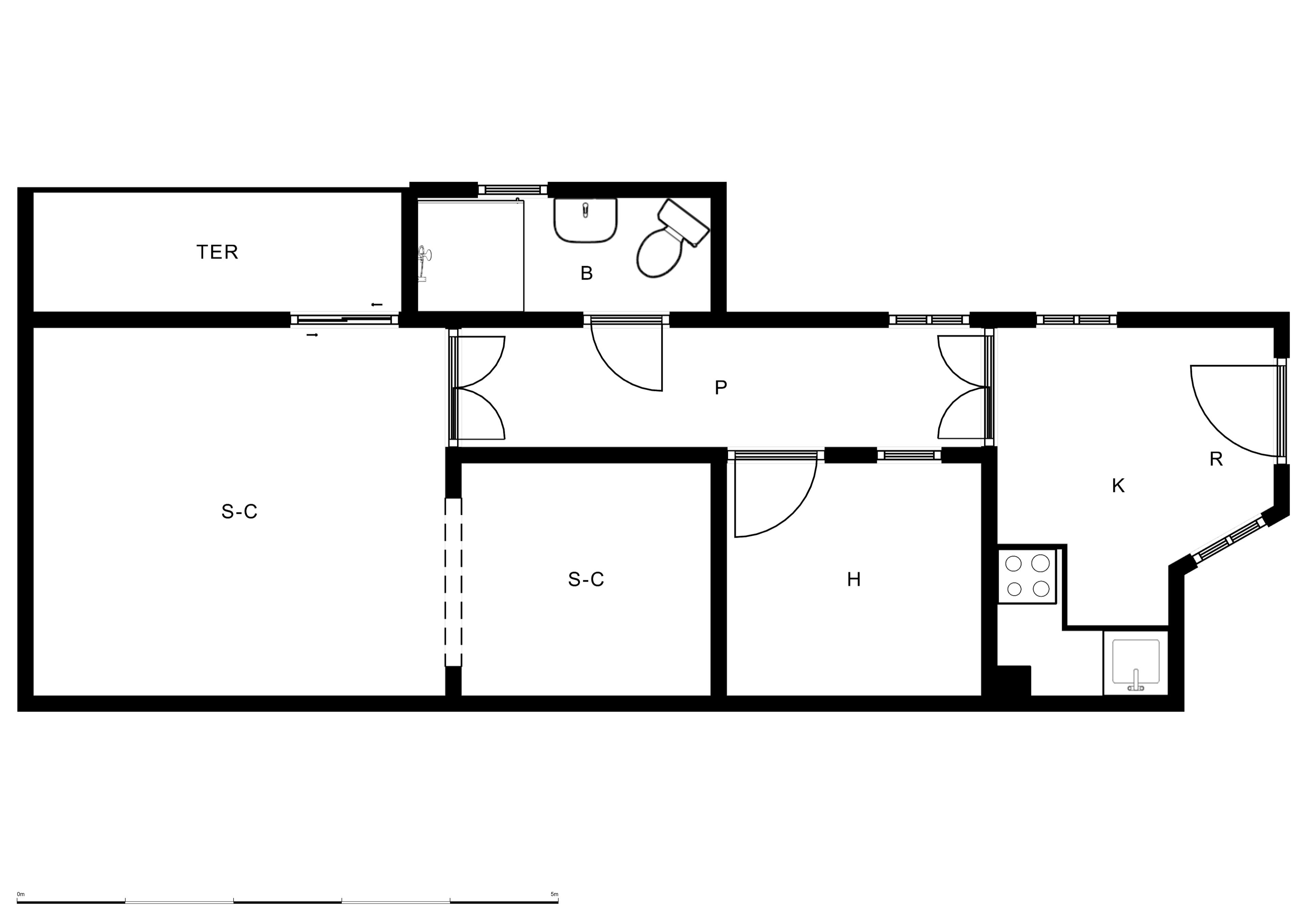 Flat for sale in  Barcelona Capital  with Terrace