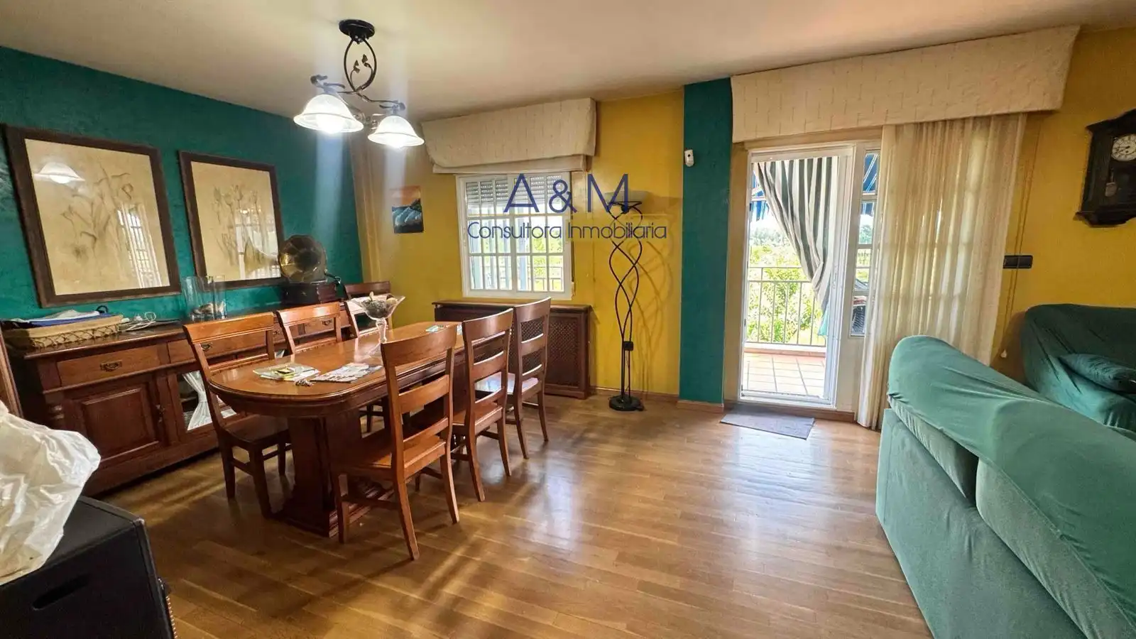 Dining room of Houses for sale in Santovenia de Pisuerga  with Air Conditioner, Heating and Terrace