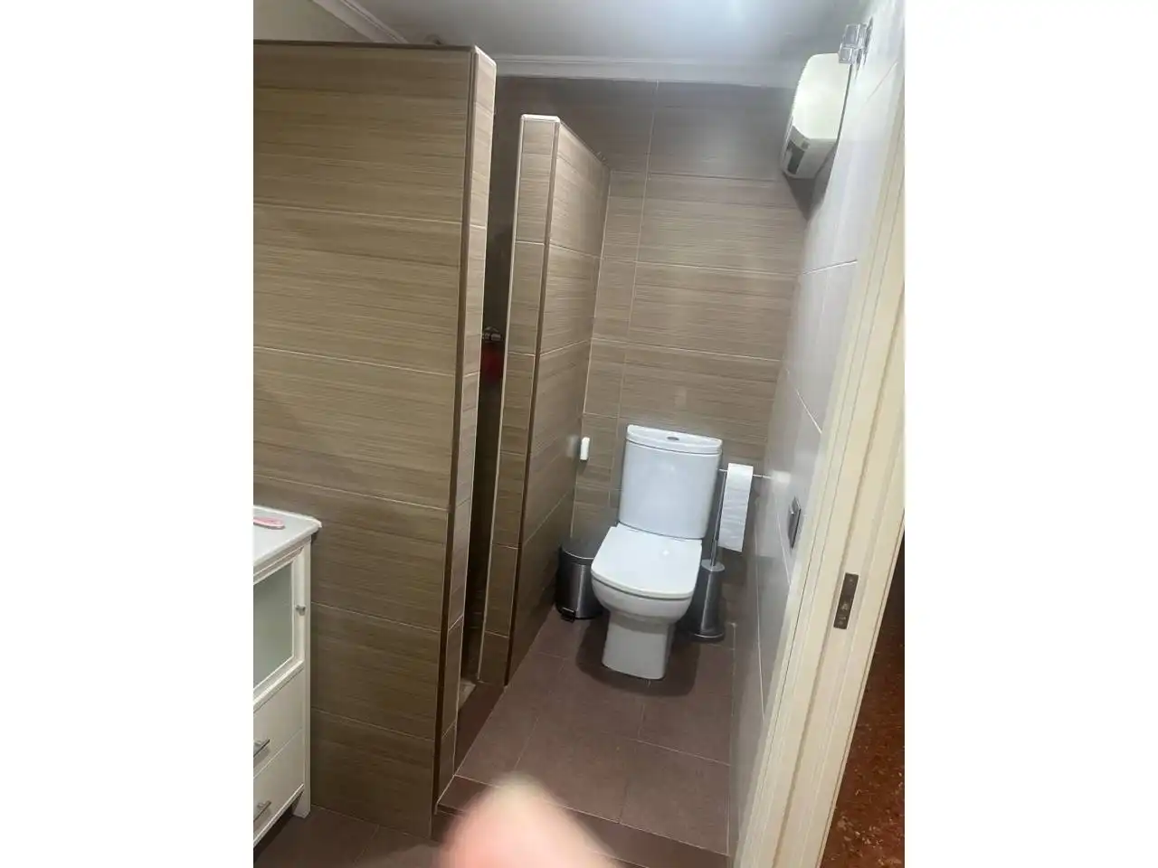 Bathroom of Attic for sale in Valencia  with Air Conditioner, Parquet flooring and Terrace