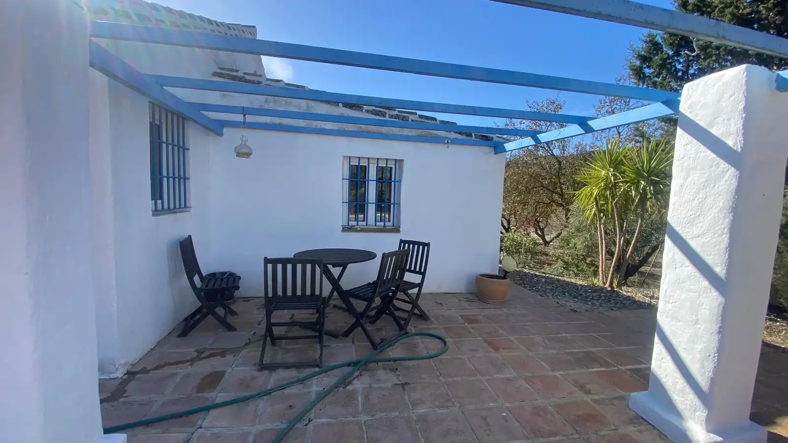 Terraza de Finca rústica en venta en Valle de Abdalajís con Calefacción, Jardín privado y Terraza