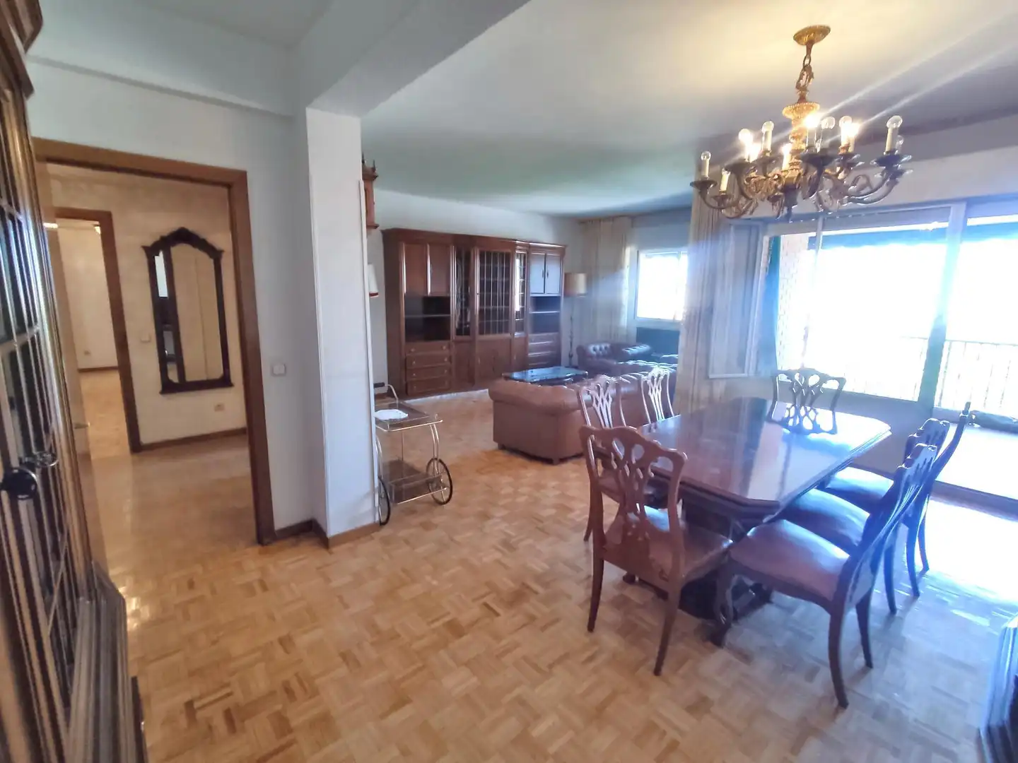 Living room of Flat for sale in Madrid  with Terrace