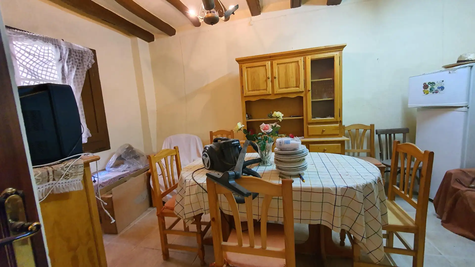 Comedor de Finca rústica en venta en Ascó con Terraza, Trastero y Amueblado