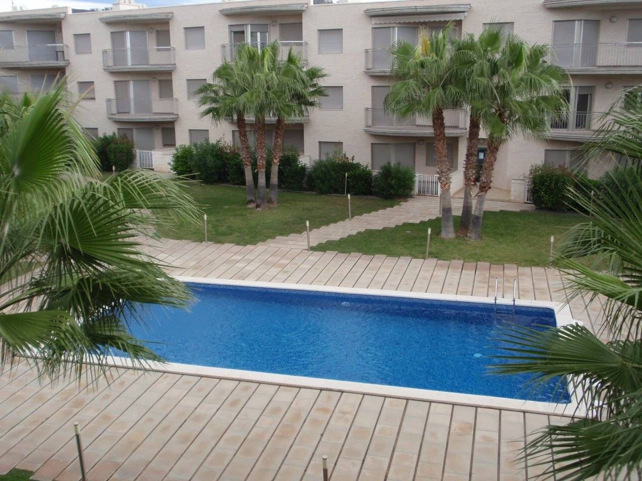 Swimming pool of Apartment to rent in Alcanar  with Air Conditioner, Heating and Balcony