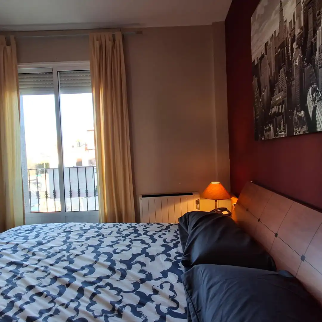 Bedroom of Flat for sale in Fondón  with Air Conditioner, Private garden and Furnished