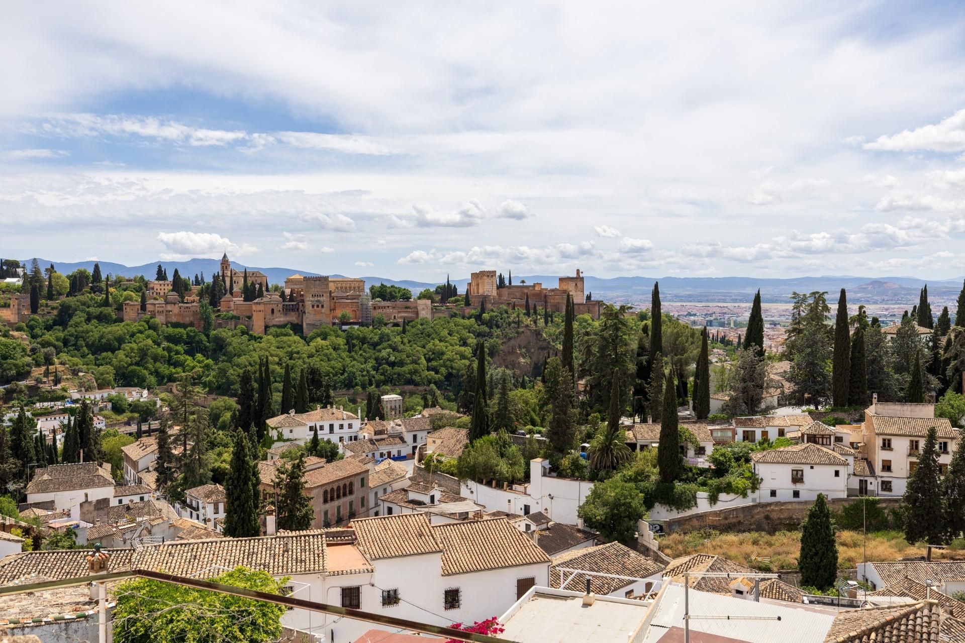 Vista exterior de Casa o xalet en venda en  Granada Capital amb Terrassa