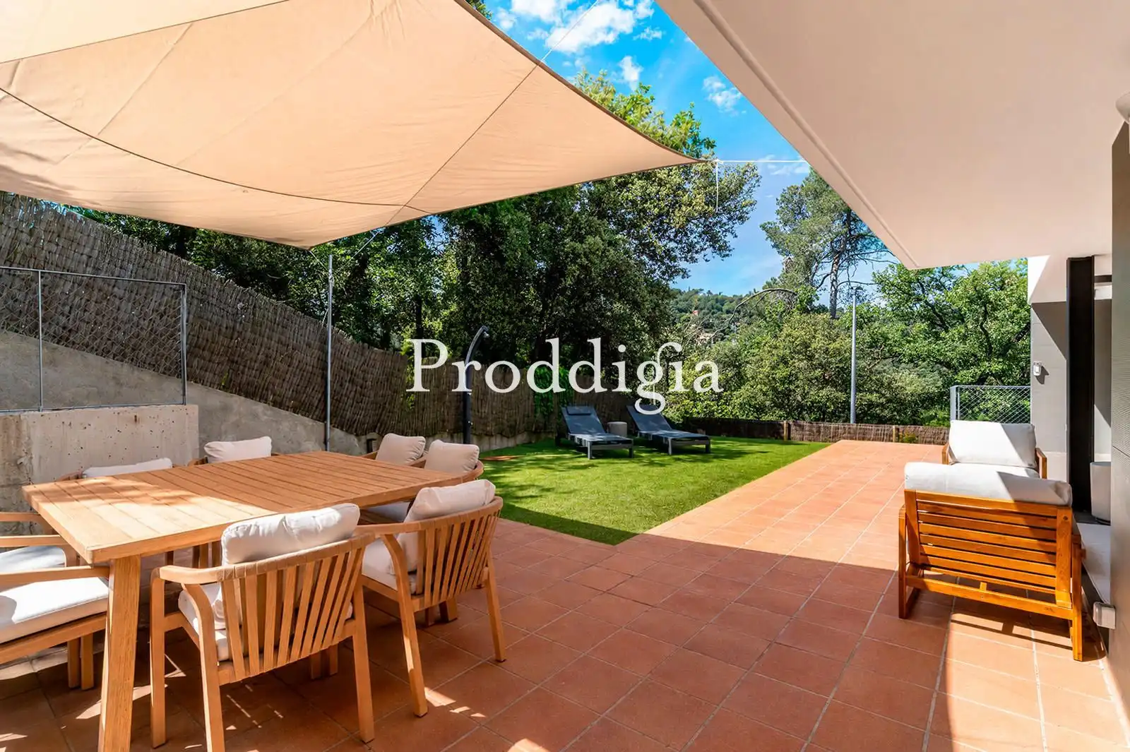 Terraza de Casa o chalet de alquiler en Barcelona con Aire acondicionado, Calefacción y Amueblado