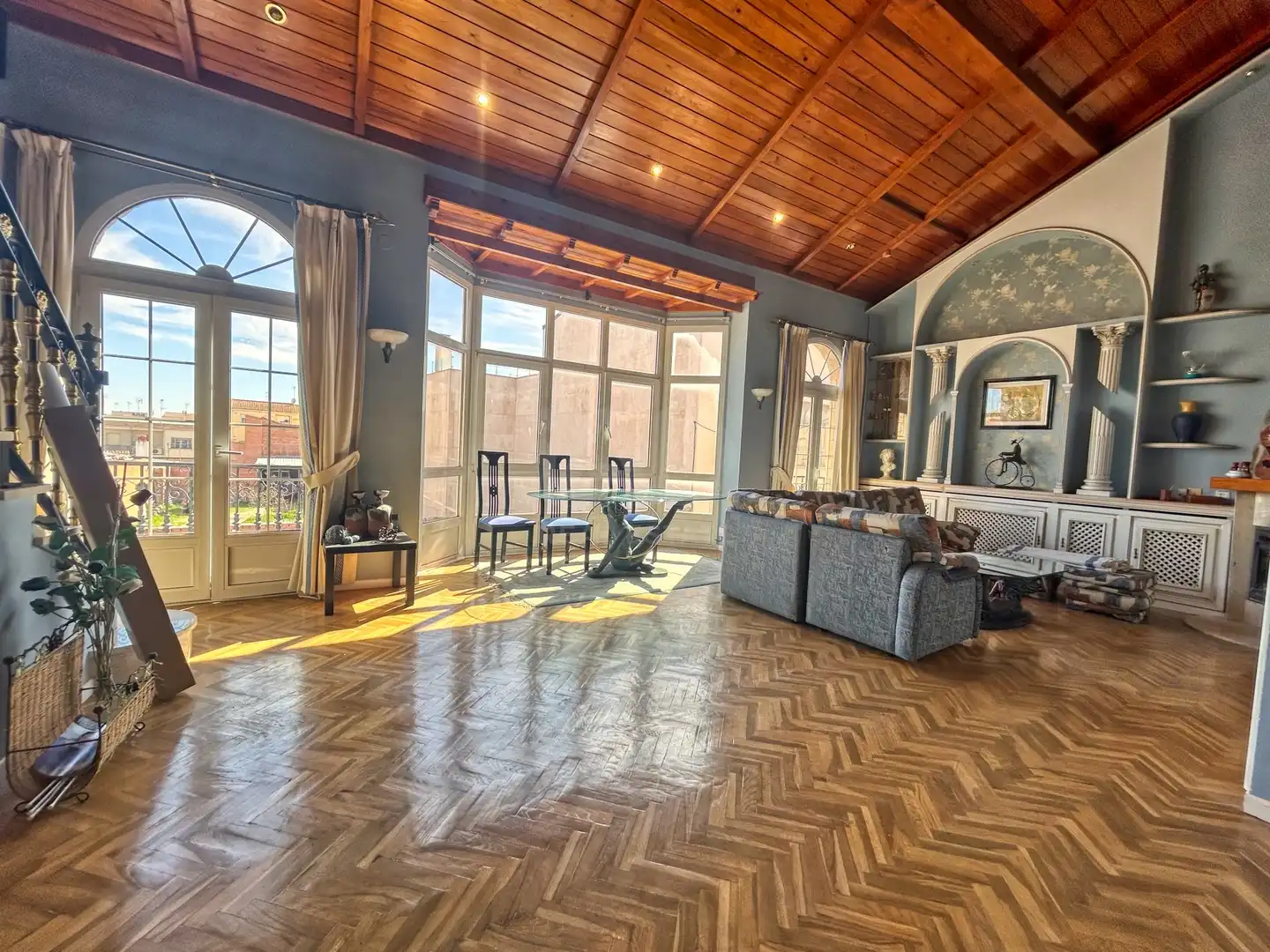 Living room of Country homes for sale in Villacañas  with Air Conditioner, Heating and Terrace