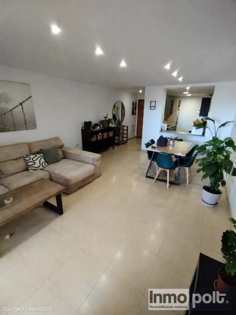 Living room of Flat for sale in Torre-Pacheco  with Air Conditioner, Terrace and Furnished