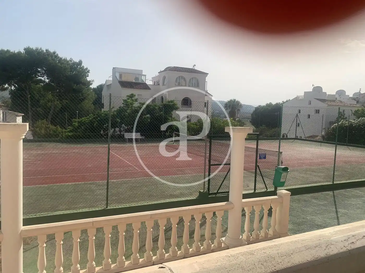 Aparcament de Pis de lloguer en Jávea / Xàbia amb Jardí privat, Terrassa i Moblat