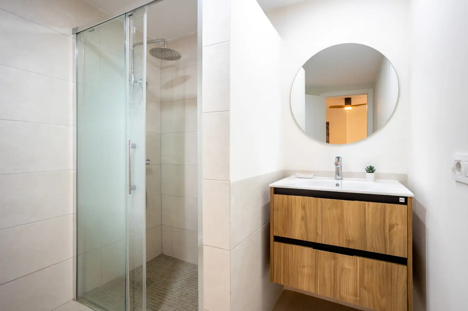 Baño de Piso de alquiler en San Cristóbal de la Laguna con Calefacción, Amueblado y Horno