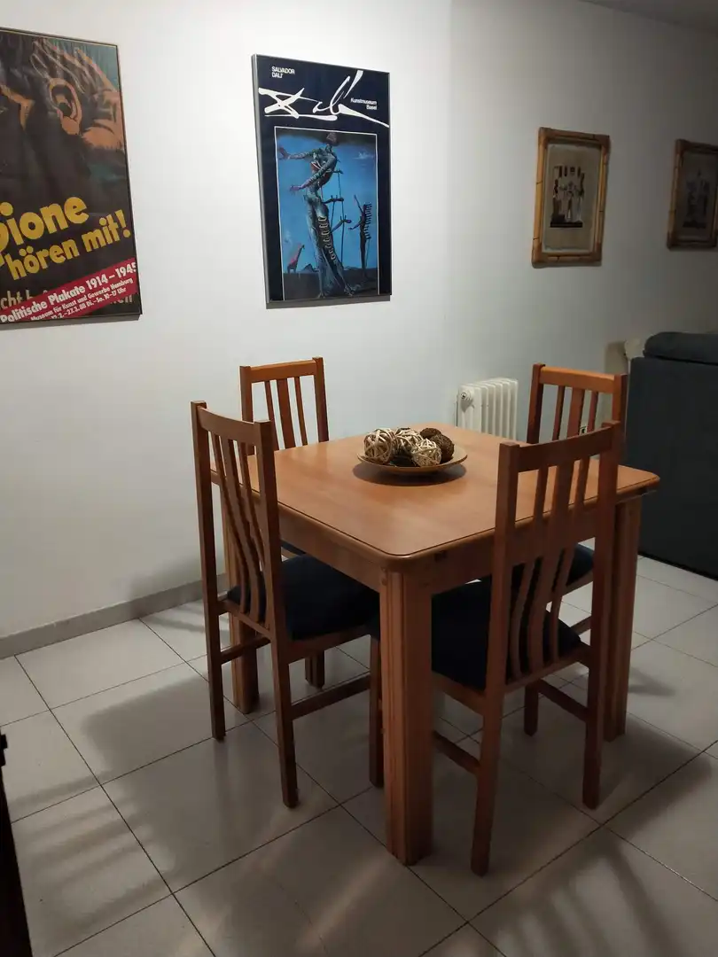Dining room of Flat for rent in Girona  with Furnished