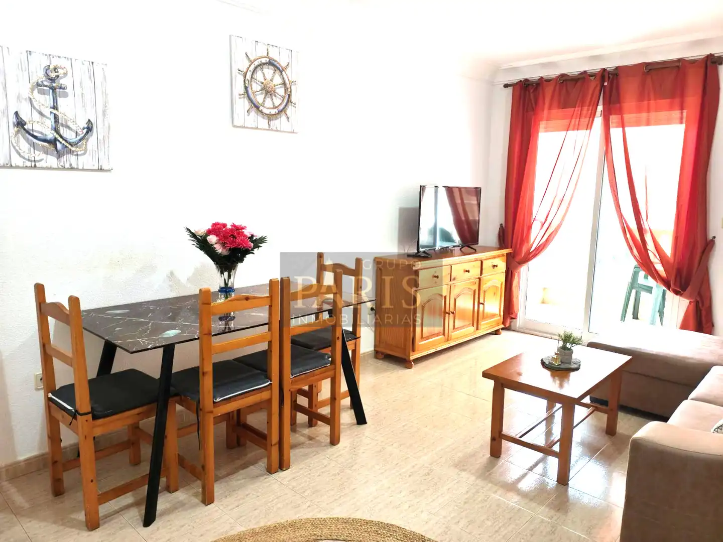 Außenansicht von Wohnung zur Miete in Cartagena mit Möbliert, Balkon und Gemeinschaftspool