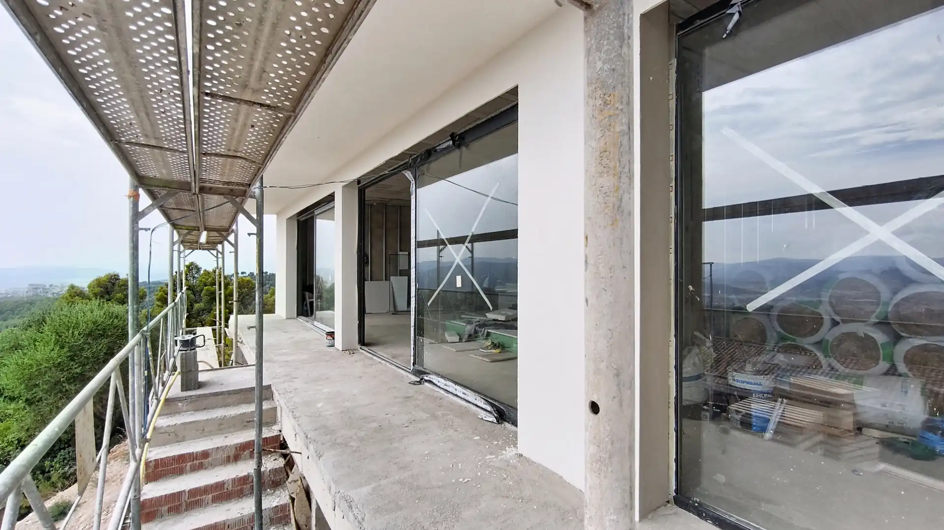 Exterior view of Houses for sale in Molins de Rei  with Air Conditioner, Private garden and Terrace