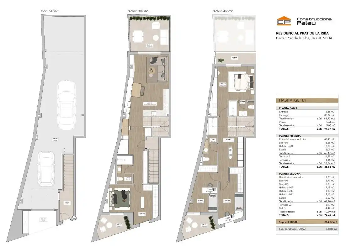 Casa a schiera con terrazza in vendita a PRAT DE LA RIBA, imagen 10
