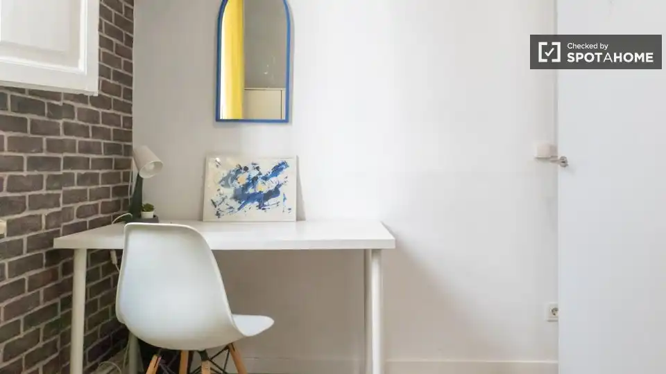 Habitación de Piso para compartir en Madrid con Aire acondicionado, Calefacción y Terraza