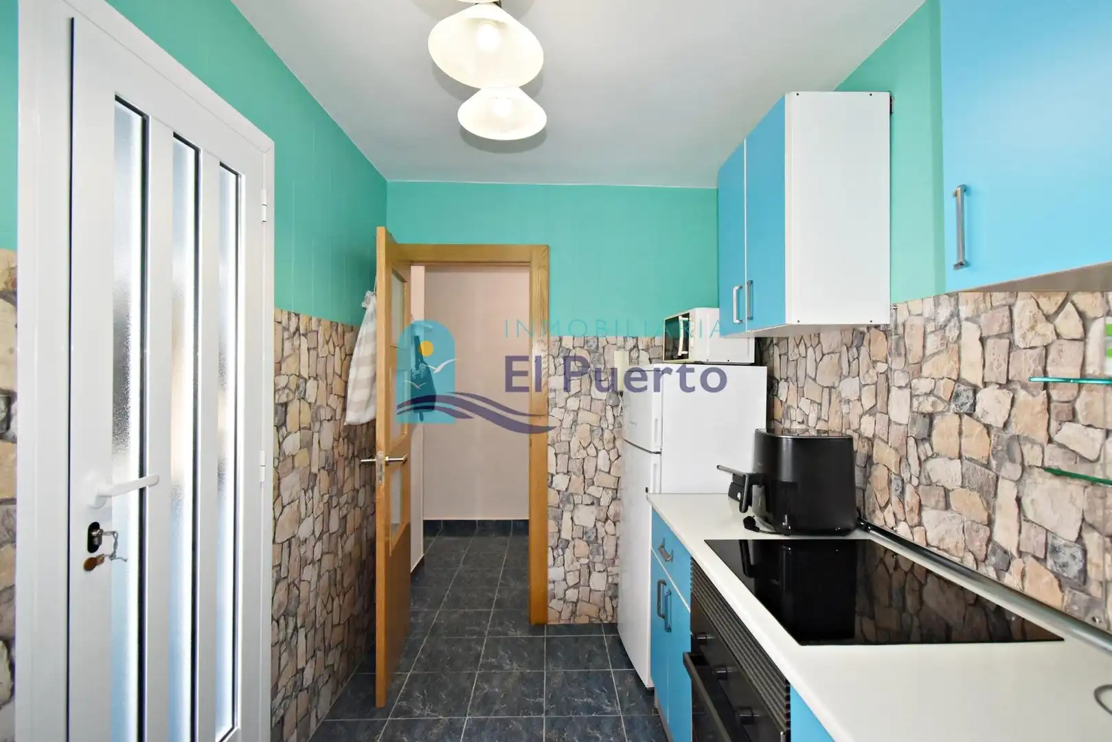 Cuina de Apartament en venda en Mazarrón amb Aire condicionat, Calefacció i Terrassa