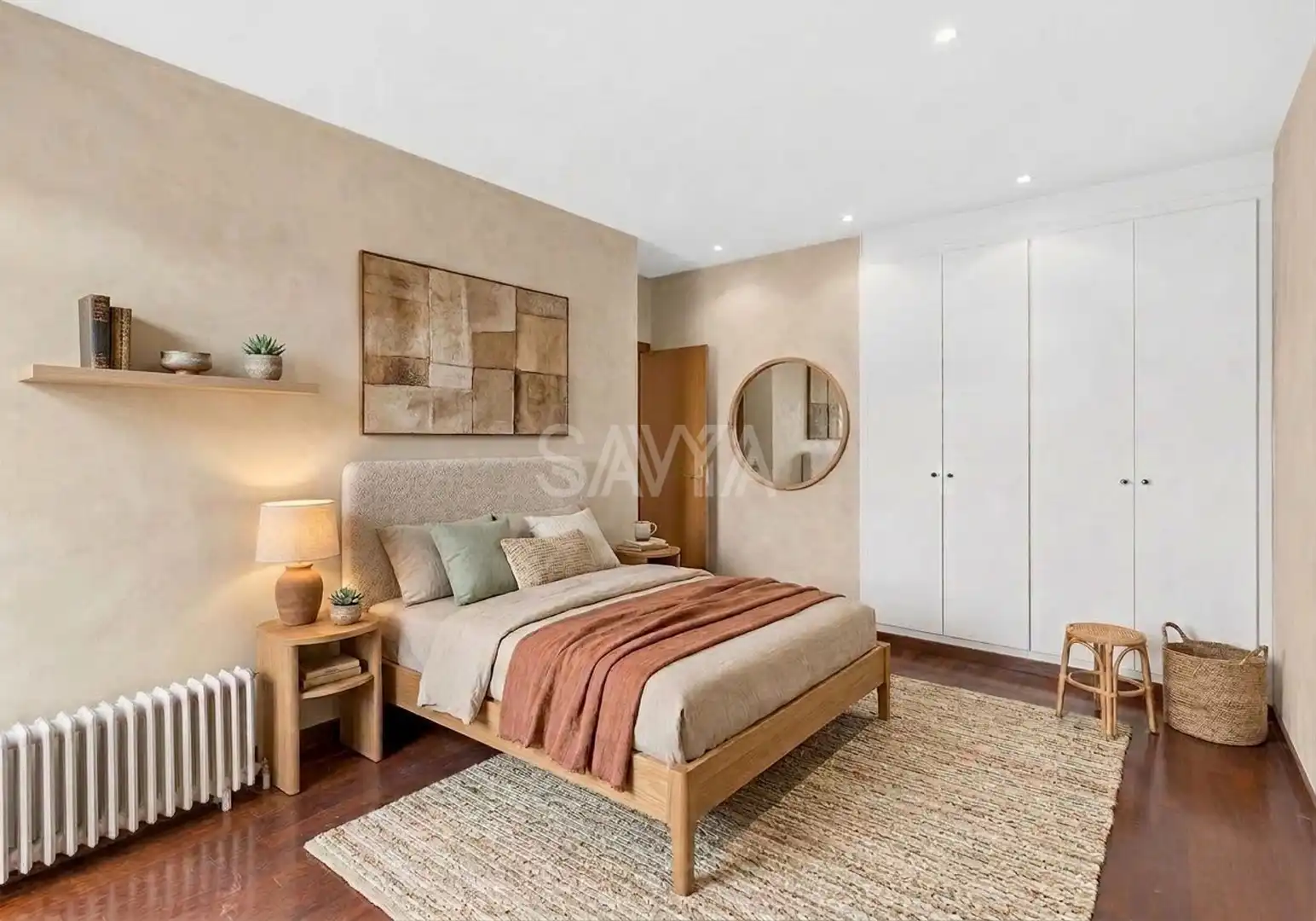 Bedroom of Attic for sale in Barcelona  with Terrace, Storage room and Swimming Pool