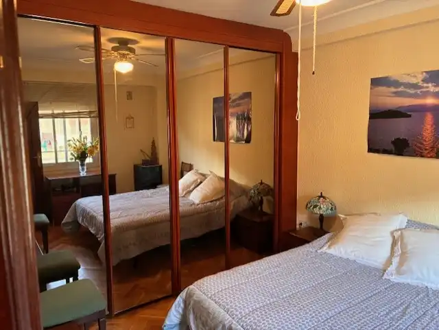 Schlafzimmer von Wohnung zum Verkauf in Zaragoza mit Klimaanlage, Heizung und Parkett