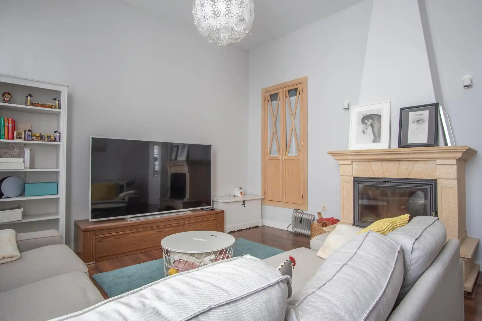 Sala d'estar de Casa o xalet en venda en San Fernando amb Aire condicionat, Terrassa i Traster