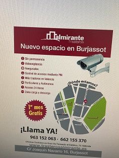 Vista exterior de Traster de lloguer en Burjassot