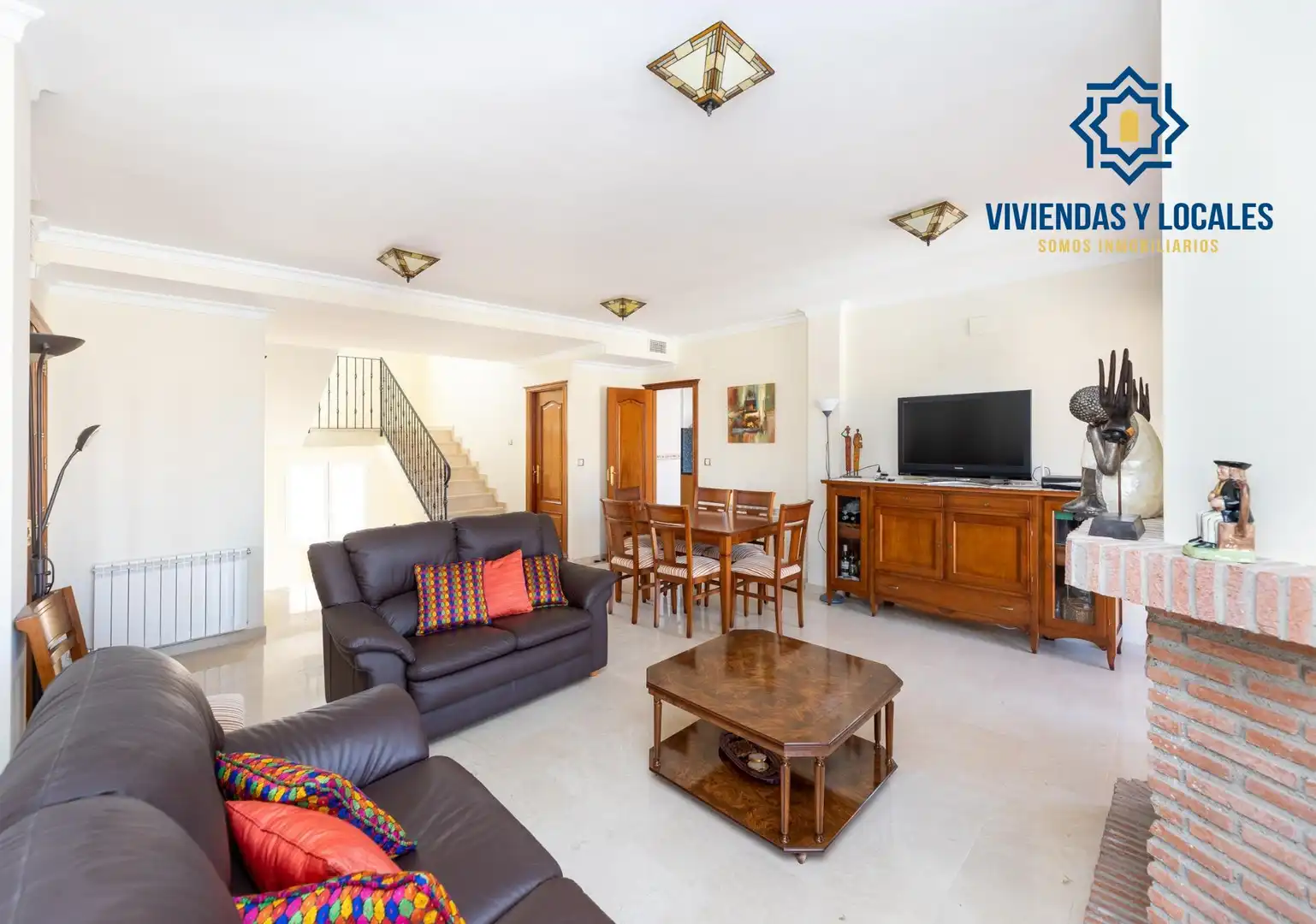Living room of Houses for sale in Dílar  with Air Conditioner, Heating and Private garden
