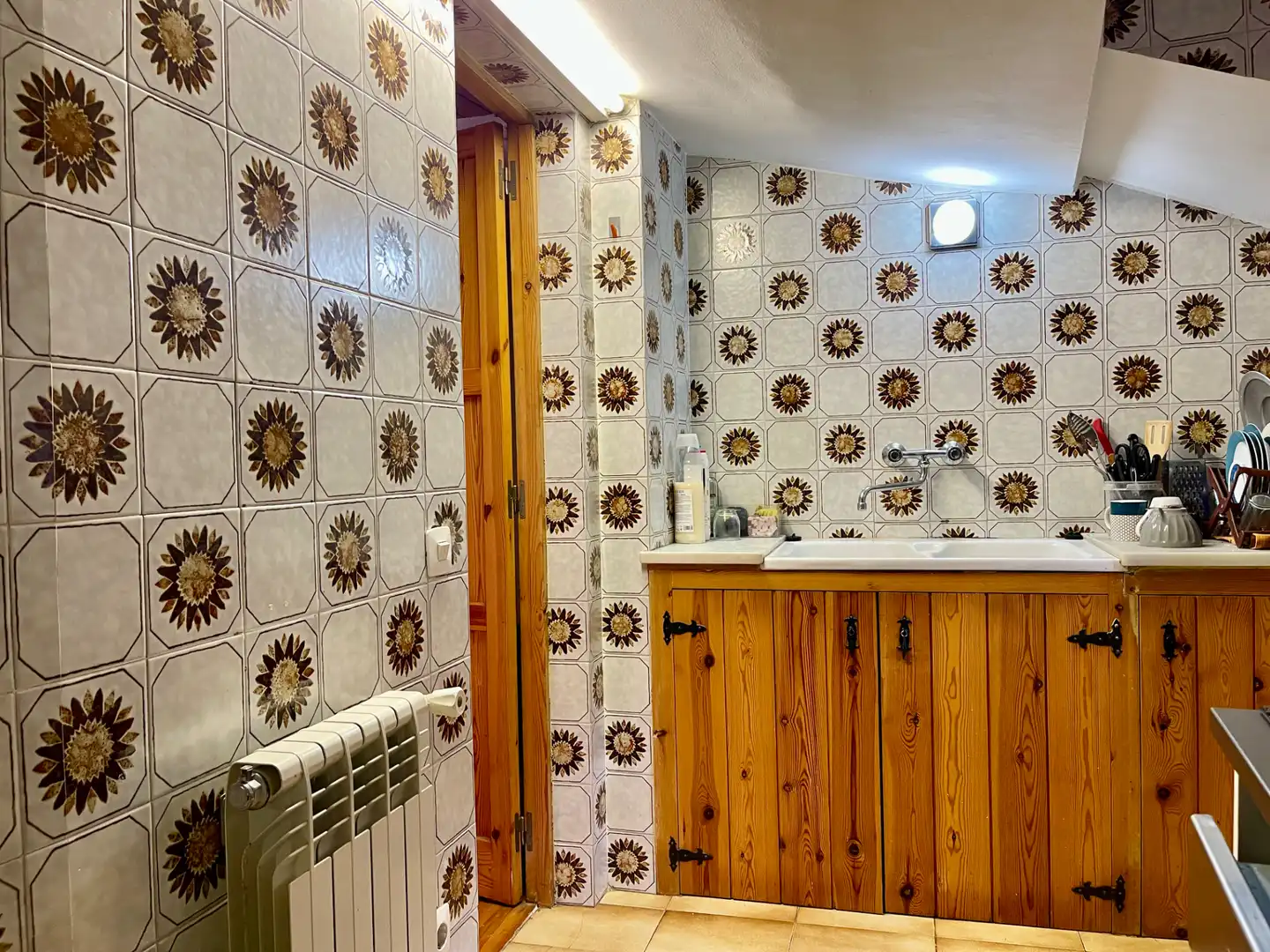 Baño de Ático en venta en Setcases con Calefacción, Terraza y Amueblado