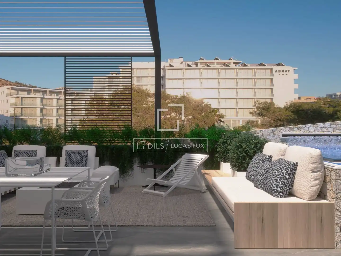 Penthouse with pool for sale in Sant Antoni de Portmany, imagen 20