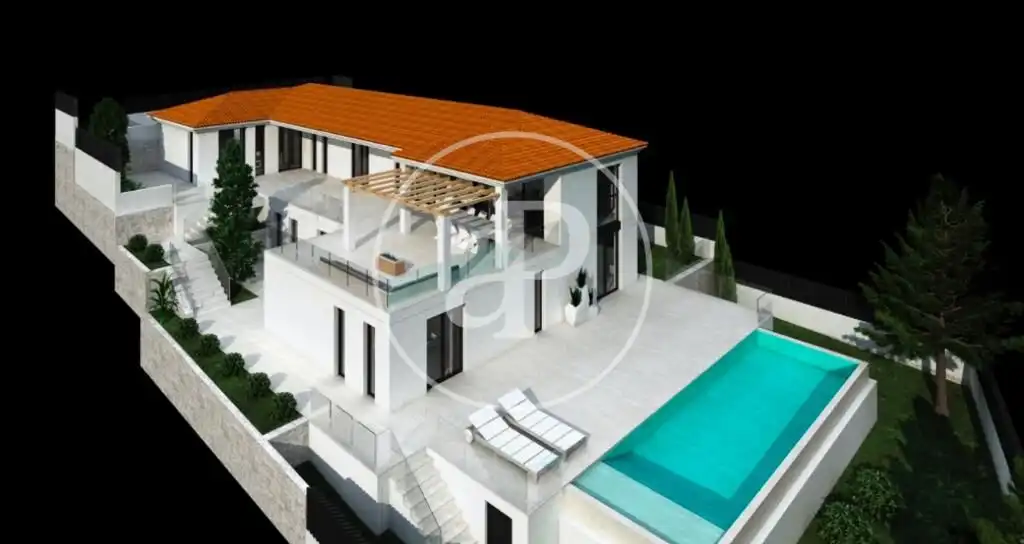 Exterior view of Houses for sale in Moraira  with Air Conditioner, Heating and Private garden