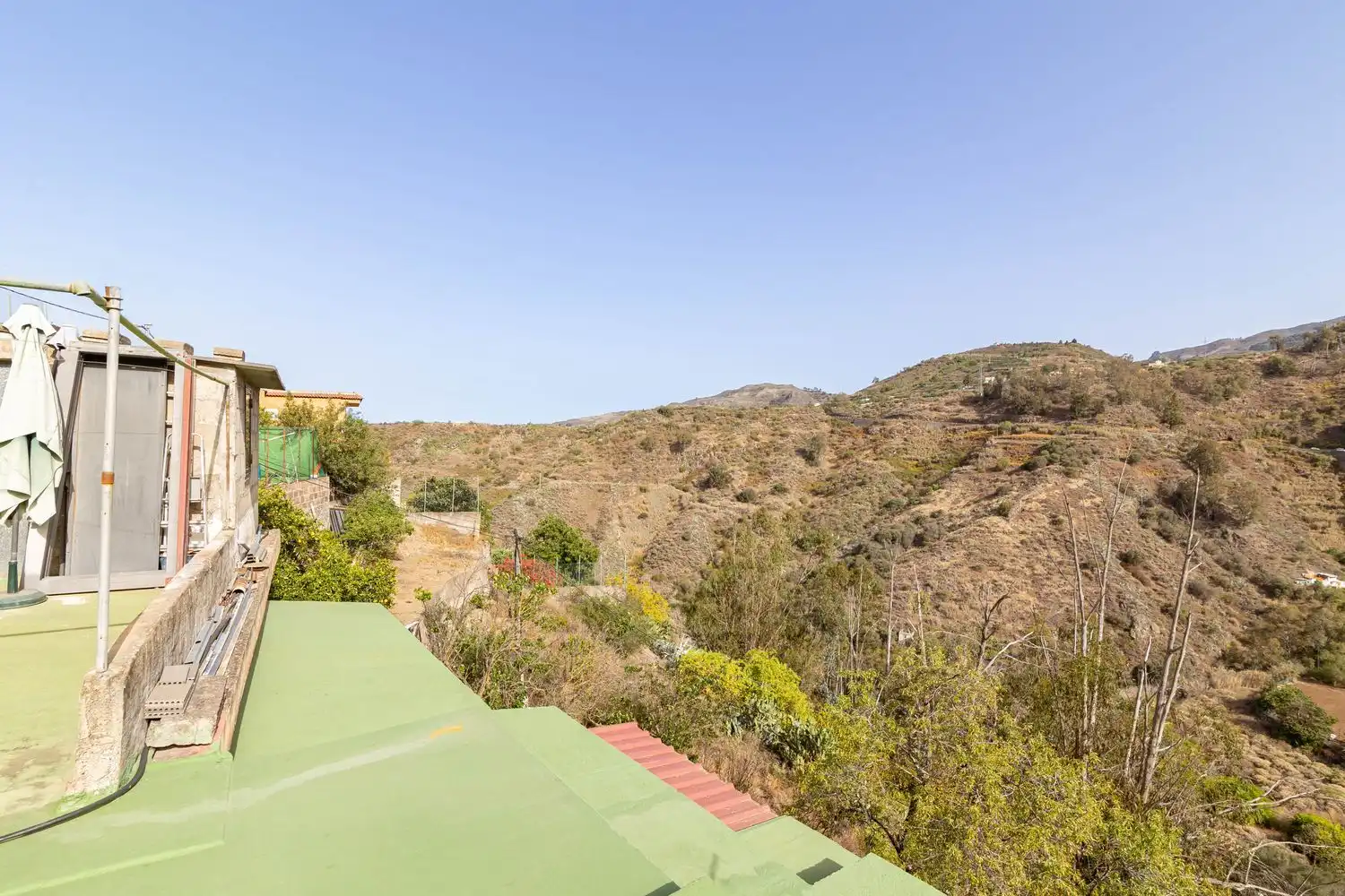 Terrassa de Casa o xalet en venda en Vega de San Mateo amb Jardí privat, Traster i Balcó
