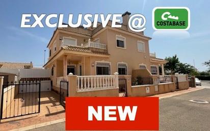 Exterior view of Country house for sale in Pilar de la Horadada  with Air Conditioner, Heating and Private garden