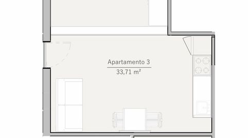 Foto 4 de Estudio de alquiler en El Bosque, Villaviciosa de Odón