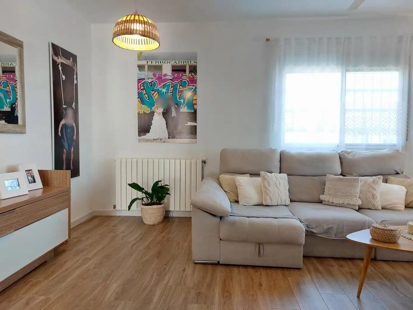 Sala d'estar de Casa o xalet en venda en Aigües amb Calefacció, Jardí privat i Terrassa