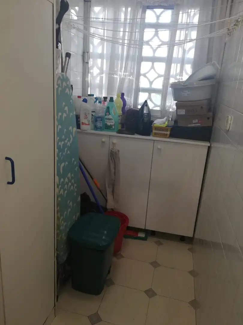 Kitchen of Flat for sale in Móstoles  with Heating, Parquet flooring and Terrace