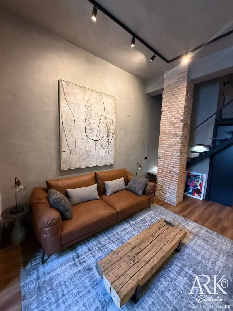 Sala de estar de Loft en venta en Gandia con Amueblado