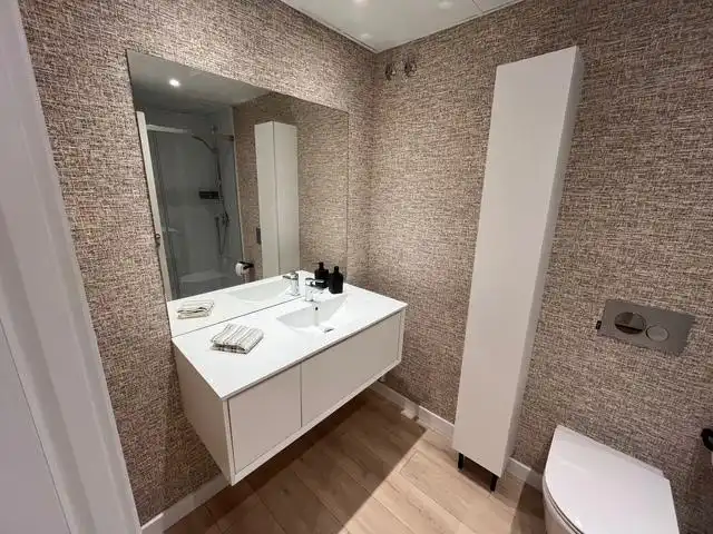 Bathroom of Attic for rent in Zaragoza  with Air Conditioner, Heating and Terrace