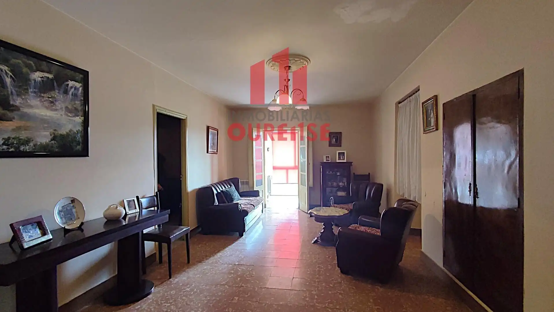 Sala de estar de Casa o chalet en venta en O Pereiro de Aguiar  con Terraza, Amueblado y Balcón