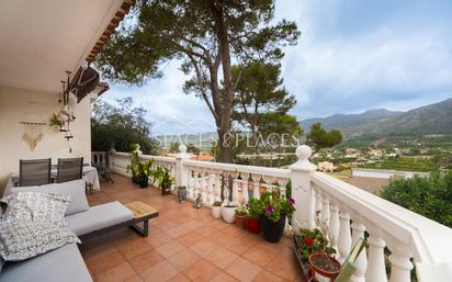 Terrace of House or chalet for sale in Carcaixent  with Air Conditioner, Terrace and Swimming Pool
