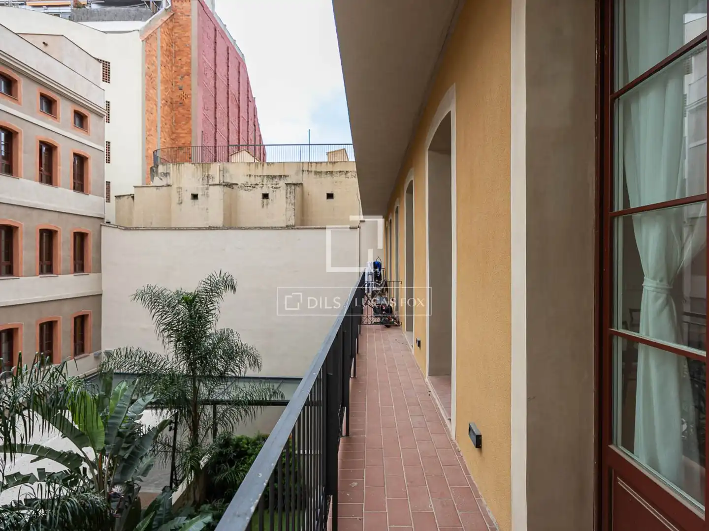 Terraza de Piso de alquiler en Girona con Aire acondicionado, Calefacción y Parquet