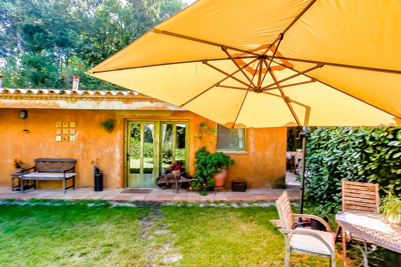 Jardín de Finca rústica en venta en Arbúcies con Calefacción, Terraza y Trastero