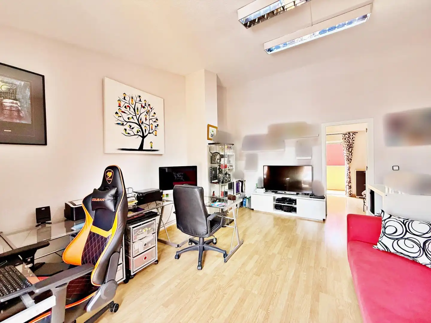 Sala de estar de Casa adosada en venta en Paterna con Aire acondicionado, Jardín privado y Trastero