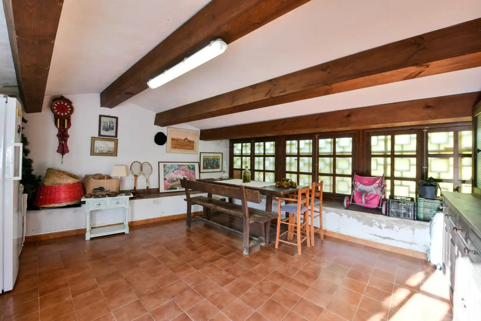 Cocina de Finca rústica en venta en Inca con Aire acondicionado, Jardín privado y Terraza